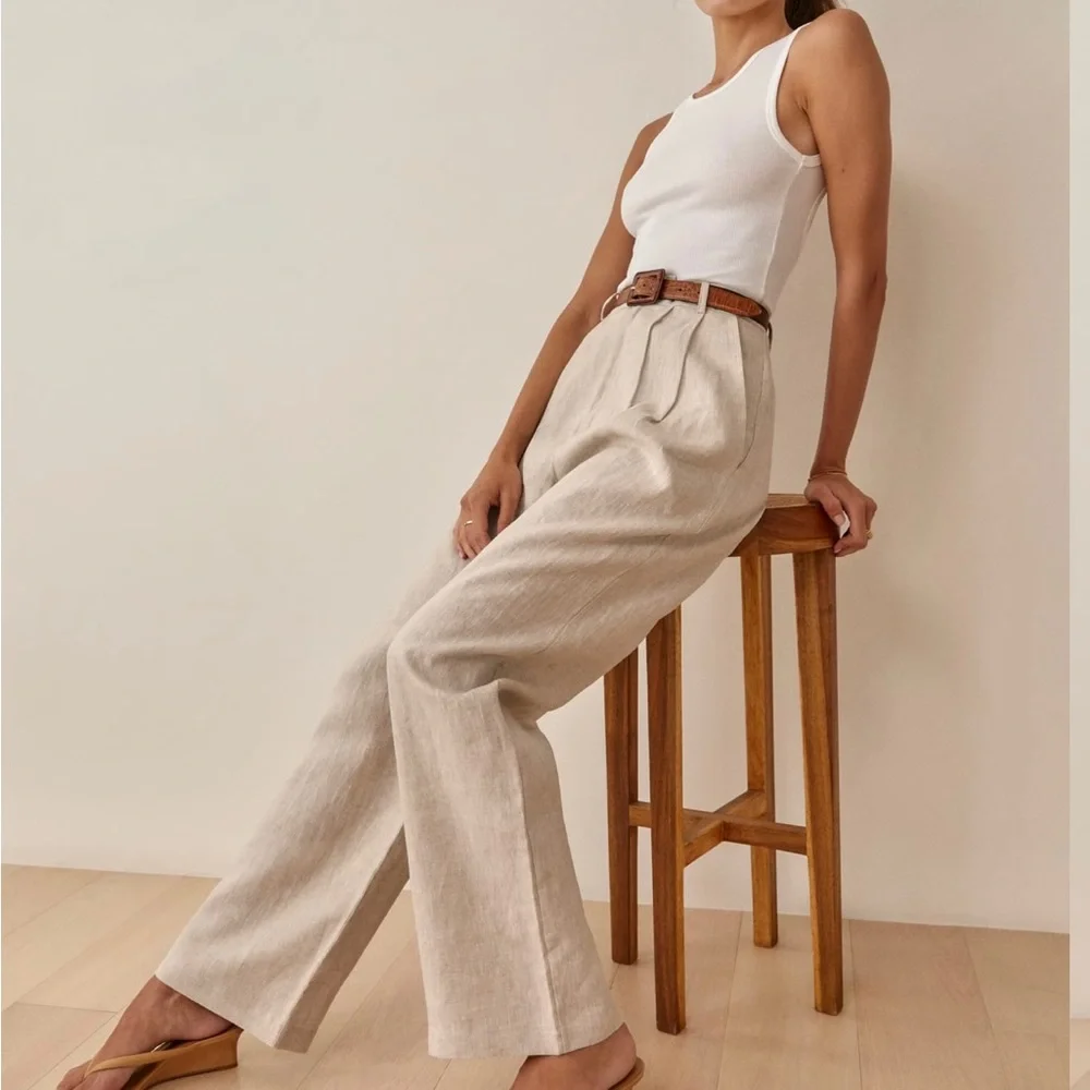 Reformation Vesta Pant. Size 0P. Perfect condition. On website for $253 CAD - Picture 1 of 3